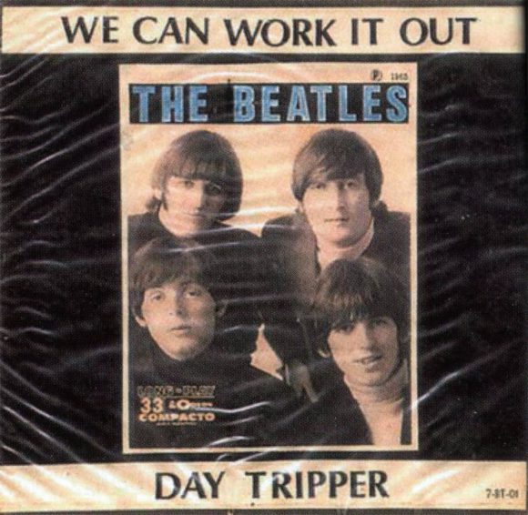 We Can Work It Out/Day Tripper single artwork - Brazil