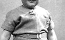 Childhood photograph of Brian Epstein