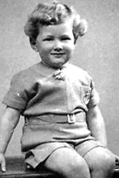 Childhood photograph of Brian Epstein