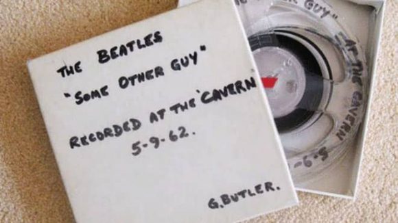 Tape containing Some Other Guy recorded at the Cavern Club, 5 September 1962