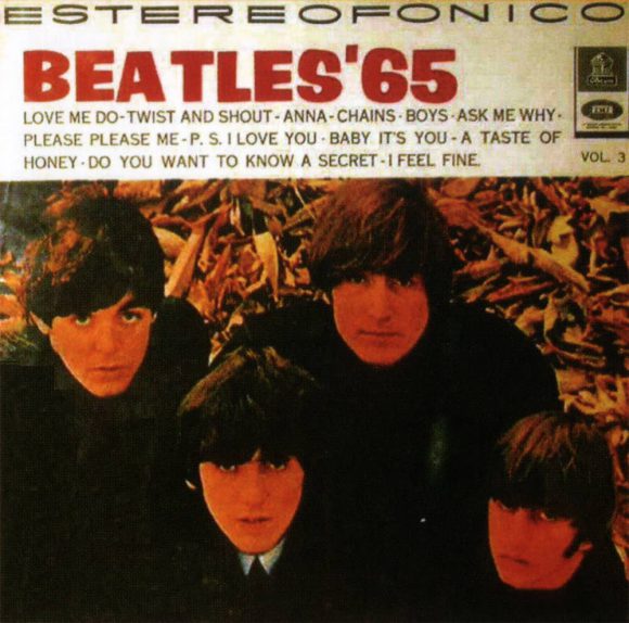 Beatles '65 Vol 3 album artwork - Colombia