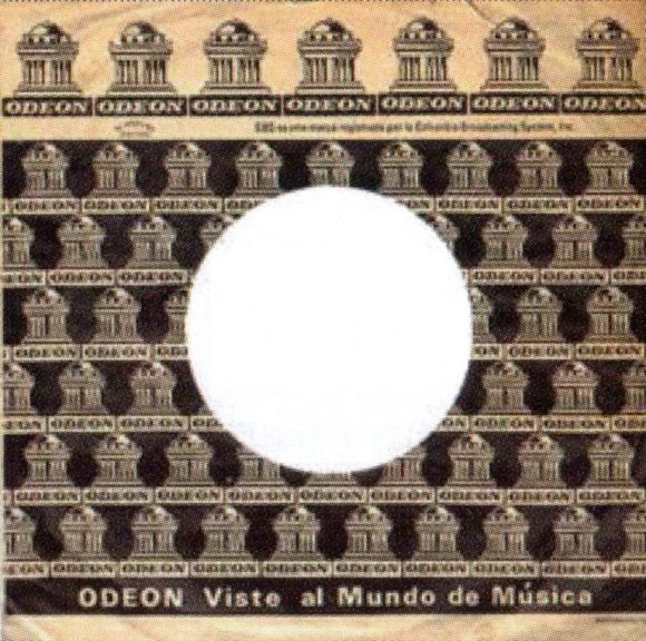 Odeon single sleeve - Bolivia, Colombia