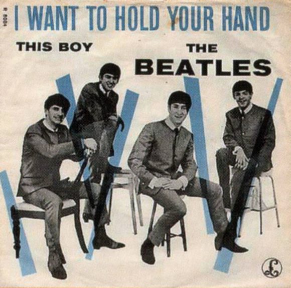 I Want To Hold Your Hand single artwork - Denmark, Norway