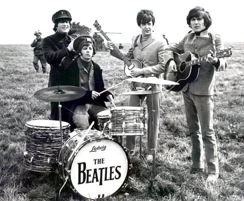 The Beatles' Drop-T logo, number four