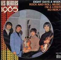 Les Beatles 1965 EP artwork – France