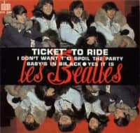 Ticket To Ride EP artwork – France