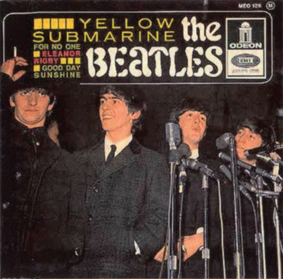 Yellow Submarine EP artwork - France