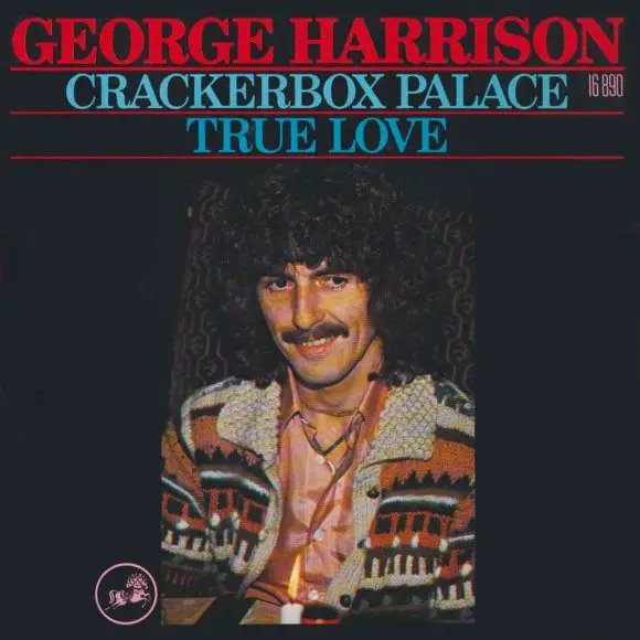 George Harrison – Crackerbox Palace single artwork