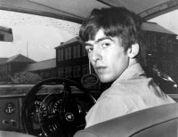 George Harrison driving