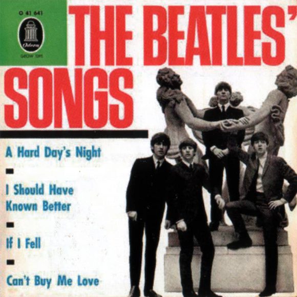 The Beatles' Songs EP artwork - Germany
