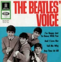 The Beatles' Voice EP artwork – Germany