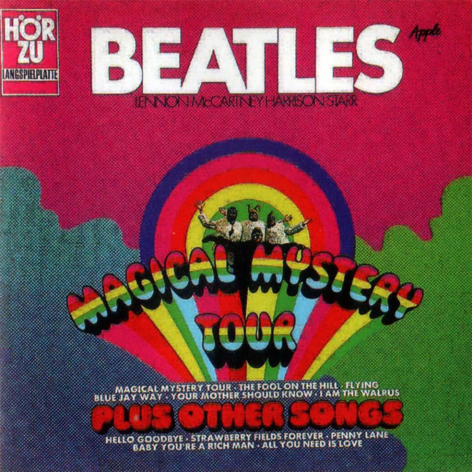 Magical Mystery Tour album artwork - Germany