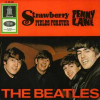 Penny Lane/Strawberry Fields Forever single artwork – Germany