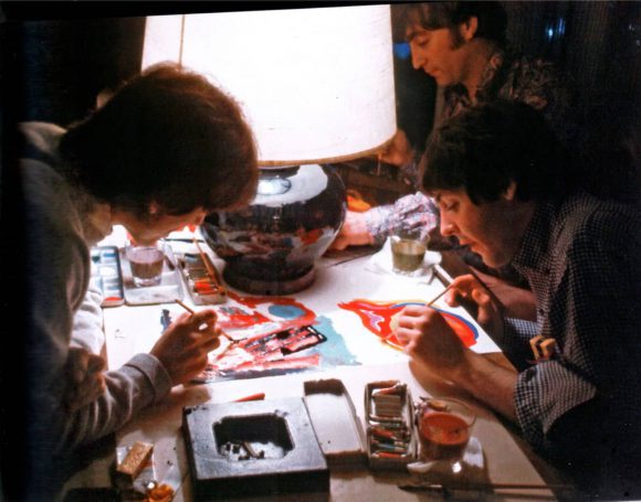 The Beatles painting Images Of A Woman, Tokyo, 1966