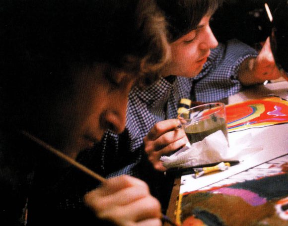 The Beatles painting Images Of A Woman, Tokyo, 1966