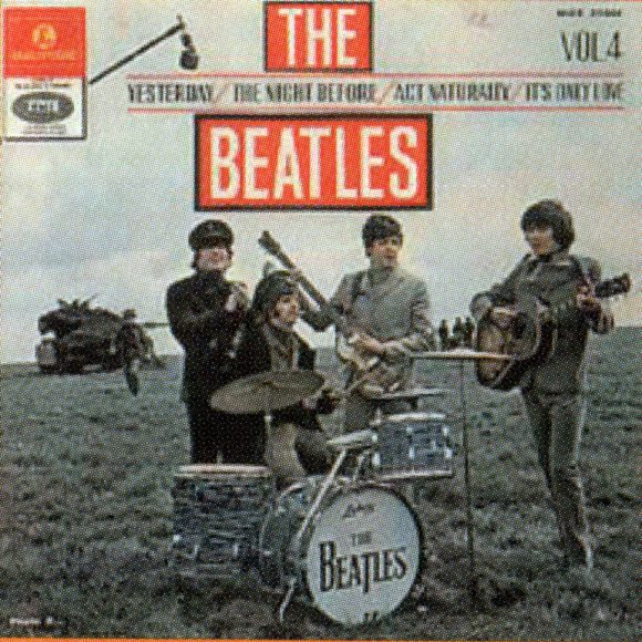 The Beatles Vol 4 EP artwork - Israel