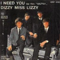 I Need You single artwork – Italy