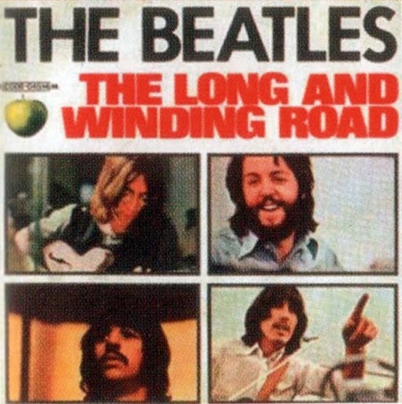 The Long And Winding Road single artwork - Italy