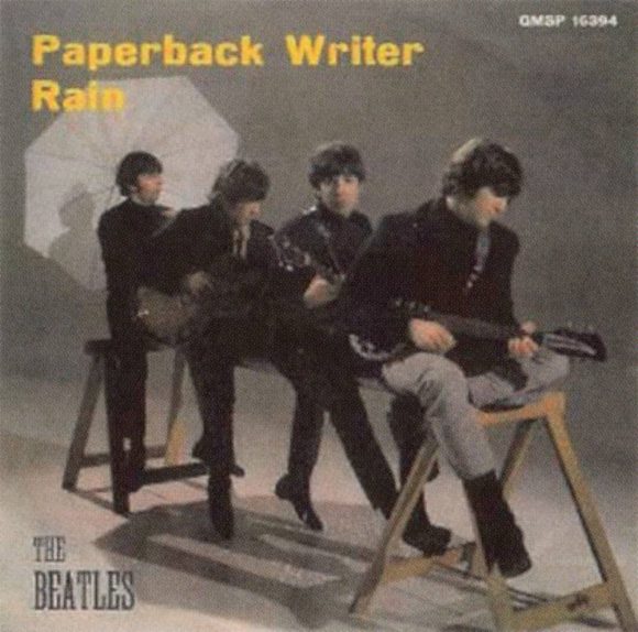 Paperback Writer single artwork - Italy