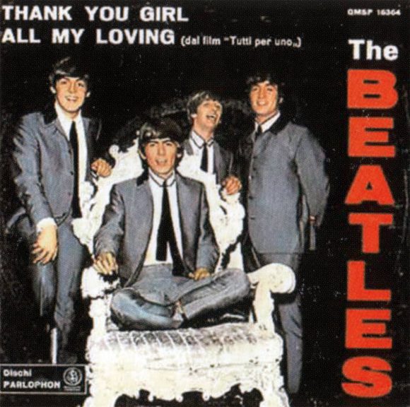 Thank You Girl single artwork - Italy