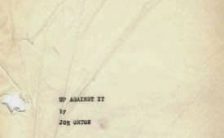 Joe Orton's script for Up Against It, a proposed third Beatles film