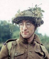 John Lennon on the set of How I Won The War, 1966