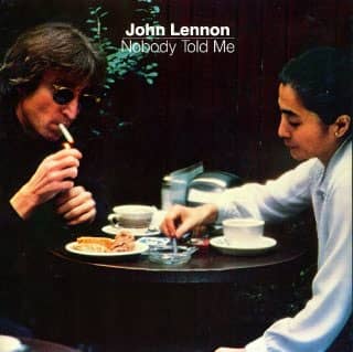 Nobody Told Me single artwork - John Lennon