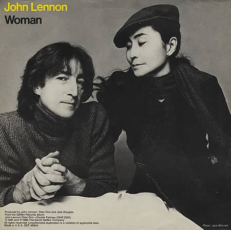 7" 45 US SP JOHN LENNON WOMAN (THE BEATLES)