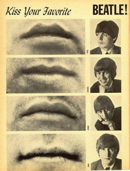 'Kiss your favorite Beatle!'