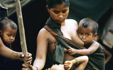 Inspiration for Lady Madonna, photo by Howard Sochurek, from National Geographic