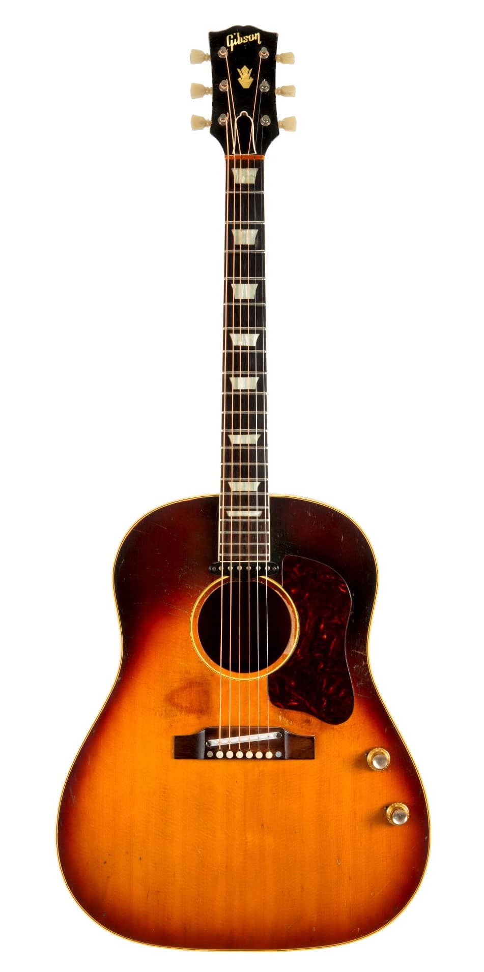 John Lennon “Give Peace a Chance” Mini Acoustic Guitar Replica - Fab Four