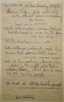 Paul McCartney's lyrics for Eleanor Rigby