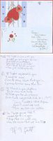 John Lennon's handwritten lyrics for If I Fell