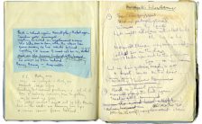 Paul McCartney's handwritten lyrics for Maxwell's Silver Hammer