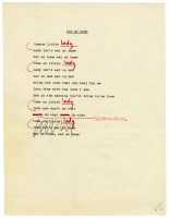 Paul McCartney's lyrics for Eat At Home