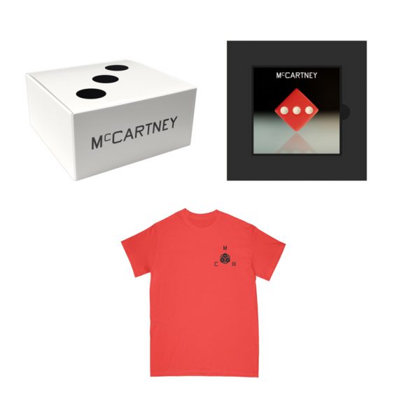 McCartney III CD/t-shirt box set (US) – yellow