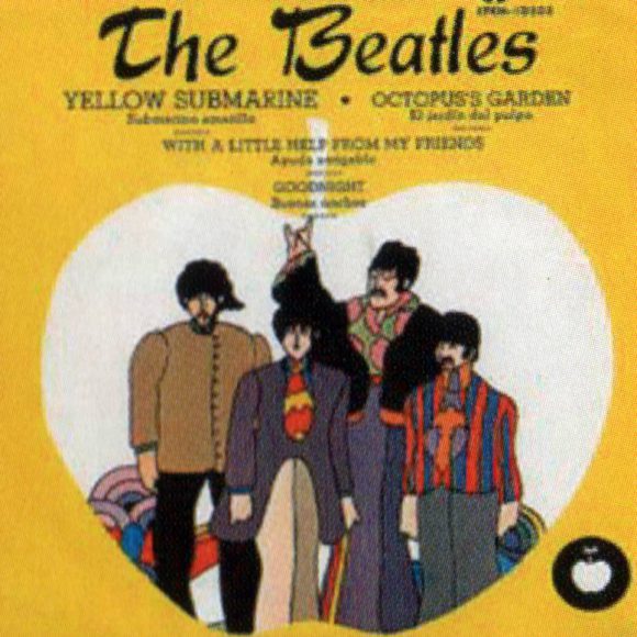 Yellow Submarine EP artwork - Mexico