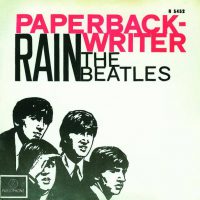 Paperback Writer single artwork - Netherlands