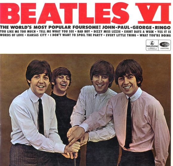 Beatles VI album cover – New Zealand