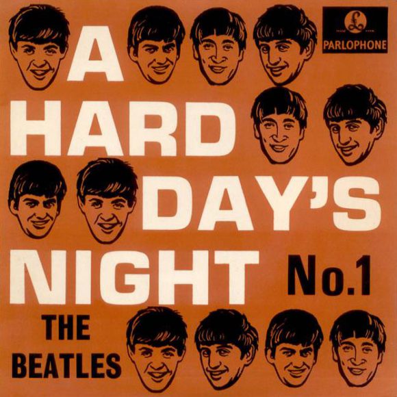 A Hard Day’s Night EP No. 1 artwork – New Zealand