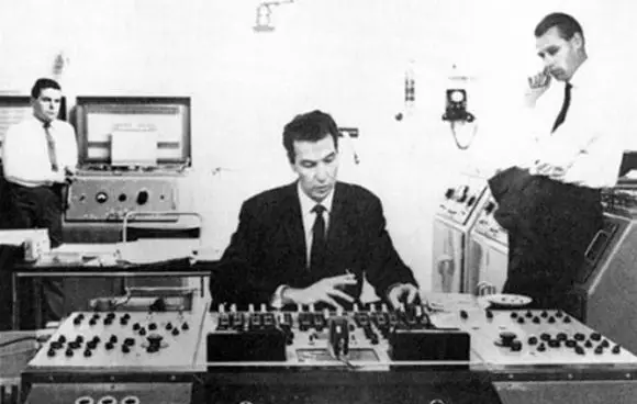 Norman Smith and George Martin