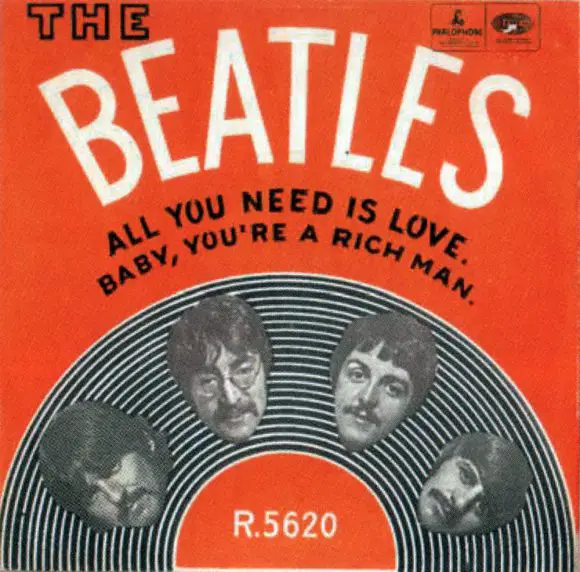 All You Need Is Love single artwork - Norway