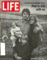 Life magazine with 'Paul is dead' cover
