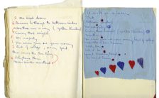 Paul McCartney's notes for the Abbey Road medley