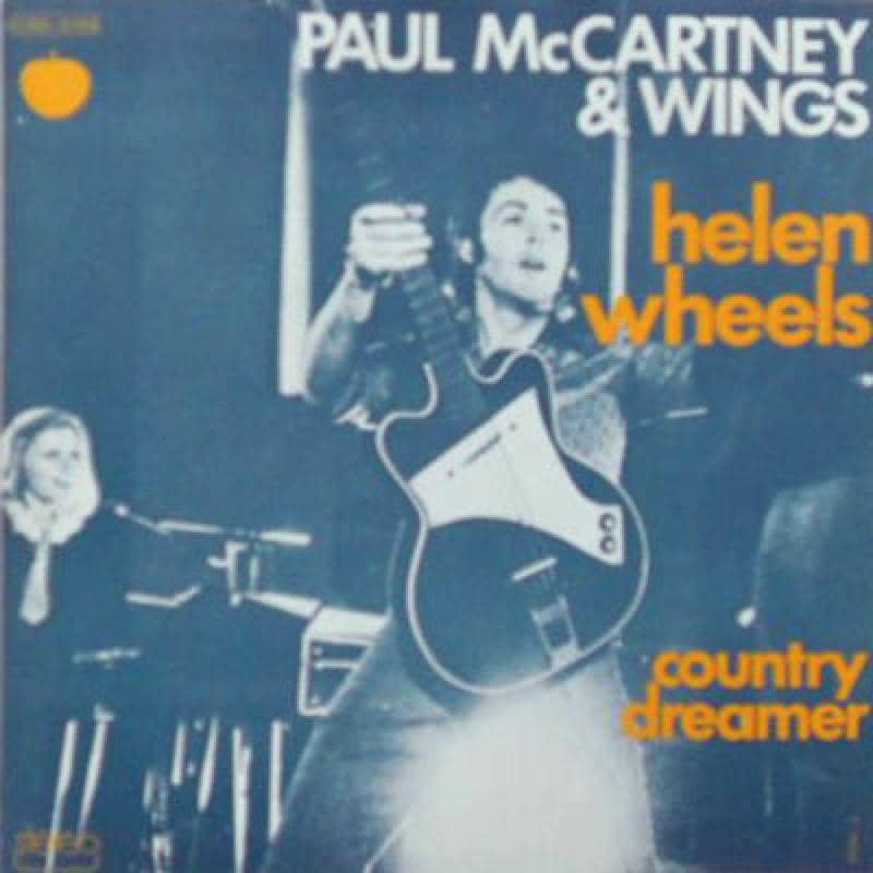 Helen Wheels single artwork - Paul McCartney & Wings