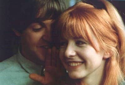 Paul McCartney and Jane Asher