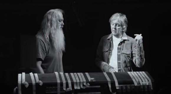 Paul McCartney and Rick Rubin