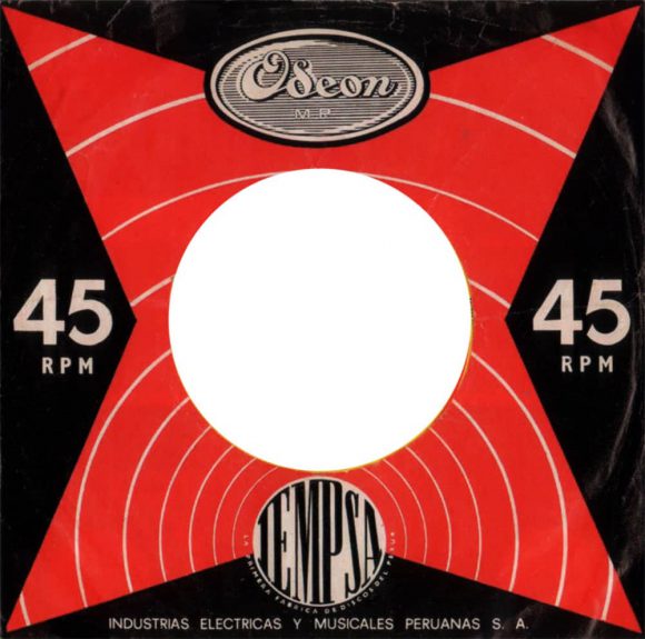 Odeon single sleeve, 1963-66 - Peru