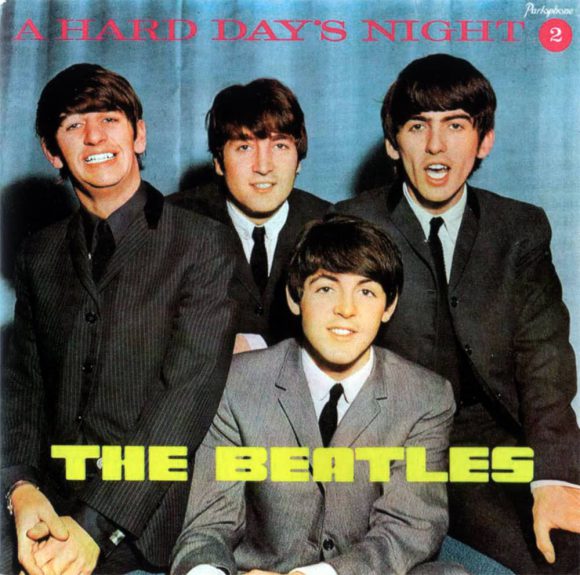 A Hard Day's Night 2 EP artwork - Portugal