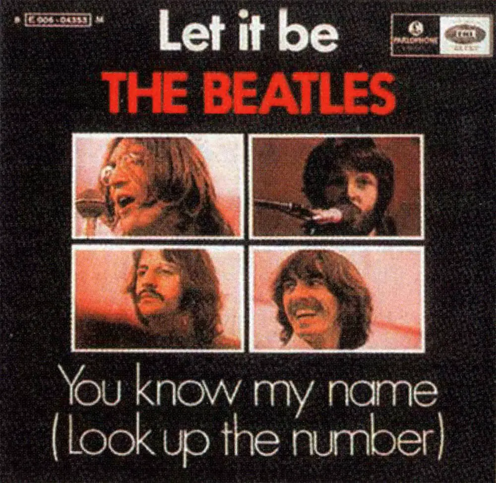 You Know My Name (Look Up The Number) –song facts, background, recording  info and more